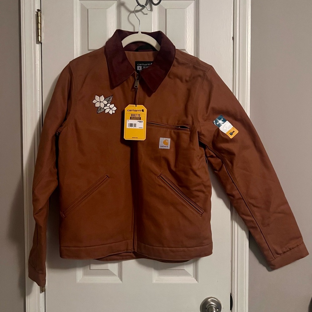 Carhartt-Special Edition Musang-Blanket-Lined Detroit Jacket-Size Small - NWT